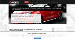 Desktop Screenshot of fahrschule-rausch.com