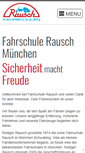 Mobile Screenshot of fahrschule-rausch.de